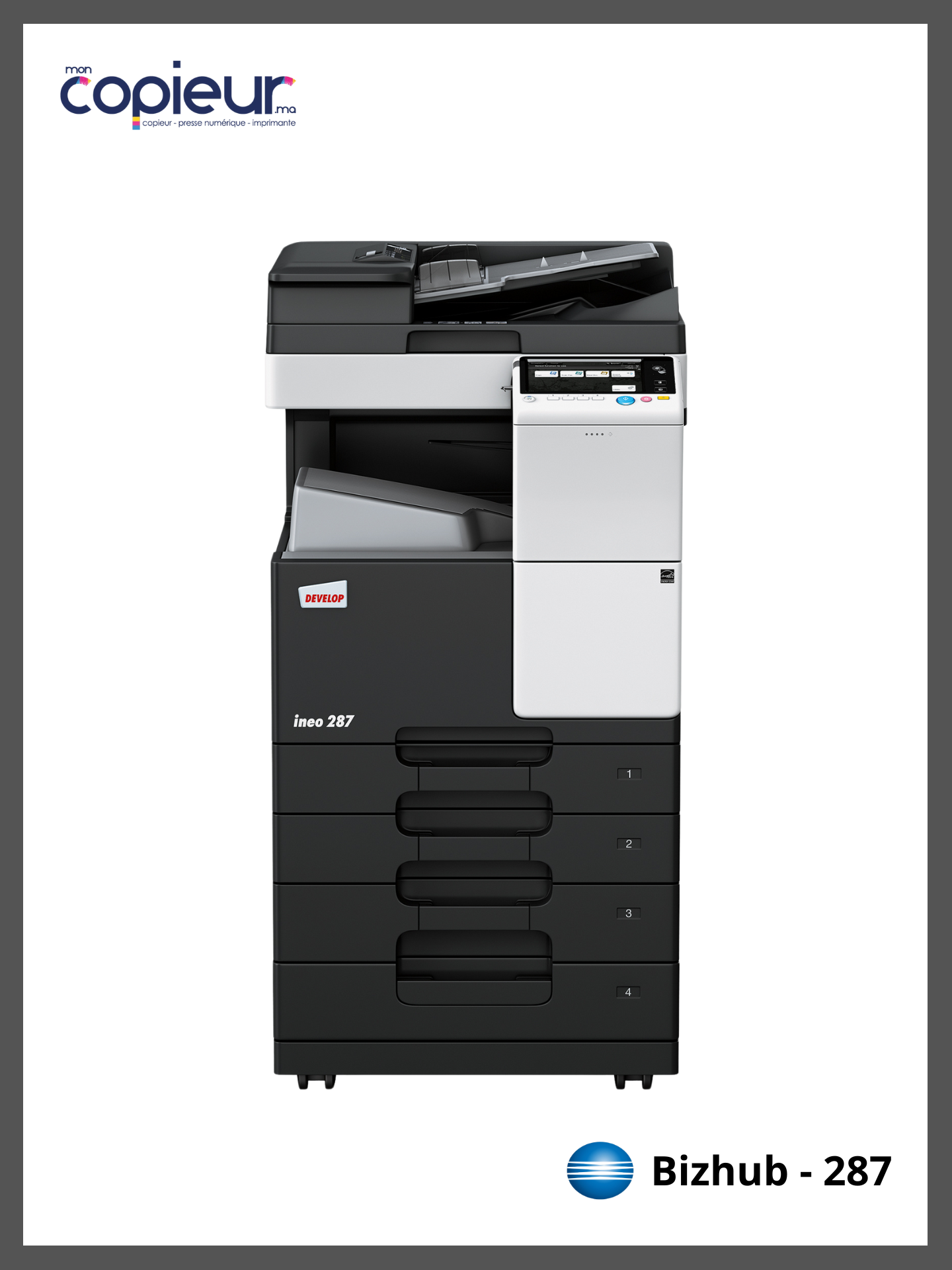 Bizhub 287/302301